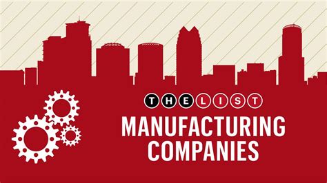 Top Manufacturing Companies in Orlando 